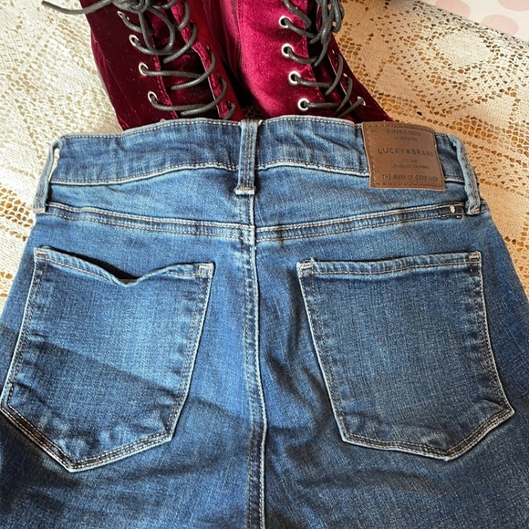 Lucky brand jeans size 0/25 - Picture 4 of 5